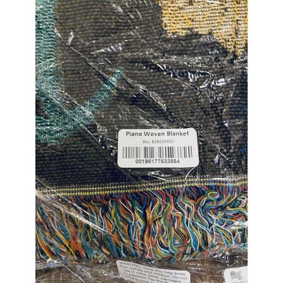 Taylor Swift Acoustic Piano Eras Tour Blanket Official Merch BRAND NEW SOLD OUT - Picture 6 of 7